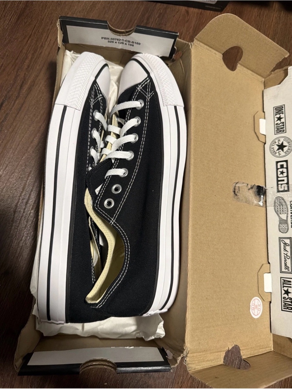 Converse Chuck Taylor All Star Ox  Black  M9166 Mens 9 Women's 11 NEW IN Box